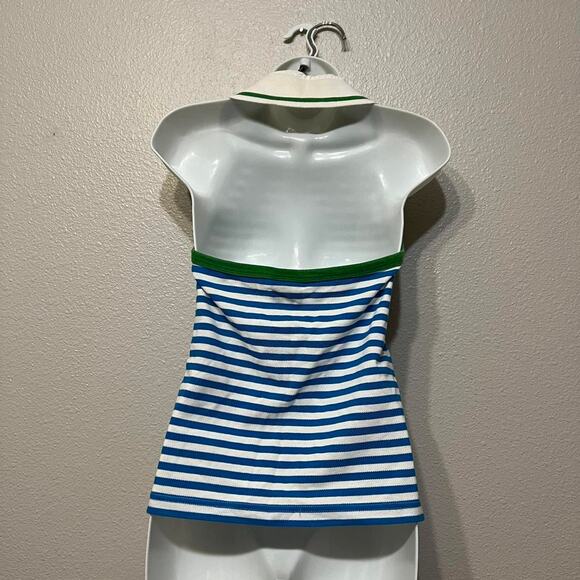 Vintage Y2K Tommy Hilfiger Striped Halter Top S - Picture 4 of 5